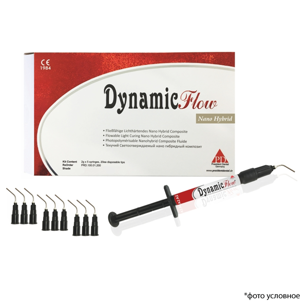 Динамик Флоу Кит / Dynamic Flow Kit, 5шпрx2гр A1, A2, A3, B2, B3 20 шт насадки д/шпр. купить