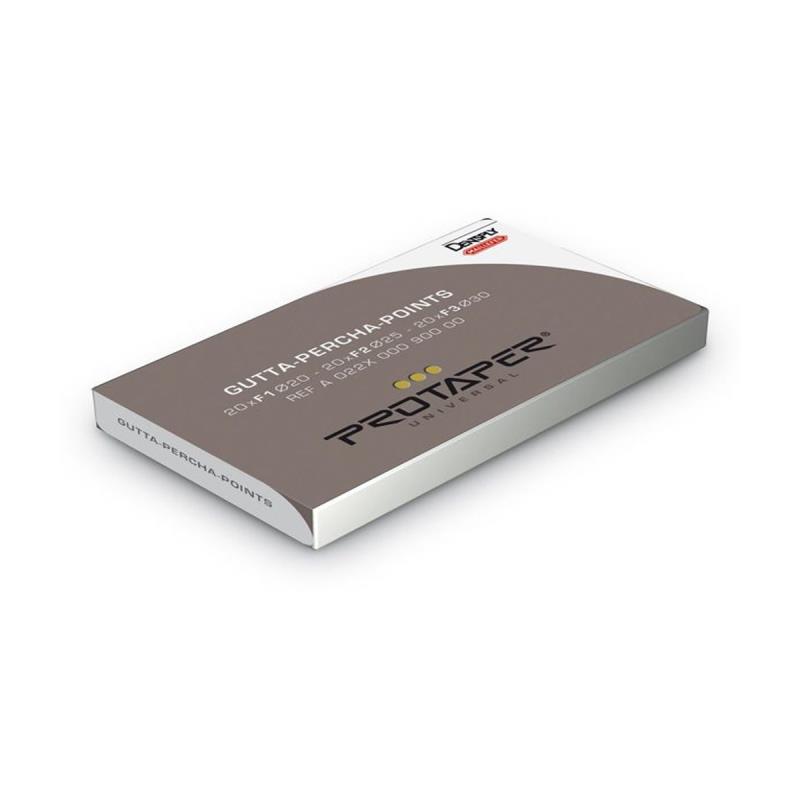 Штифты гуттаперчевые ПроТейпер универс F2 60шт Maillefer A022X00010200 купить