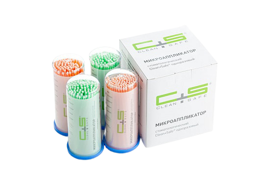Микроаппликаторы Clean+Safe 100шт regular купить