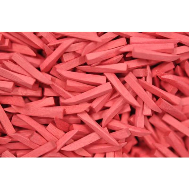 Клинья деревяные красные 100шт 822/60 купить