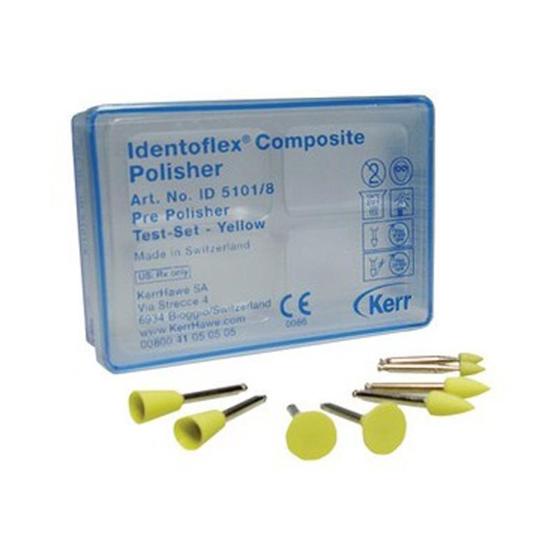Полиры д/композитов / Identoflex Composite Prepolishers д/предварит полировки чашечка желтые 12шт ID5081/12 купить