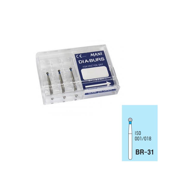 Боры алмазные BR-31 5шт Mani купить