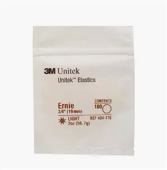 Кольцо эластичное Эрни 56,7гр 19мм / Latex Elastics Ernie 2oz 3/4" Light 100шт 404-176 купить