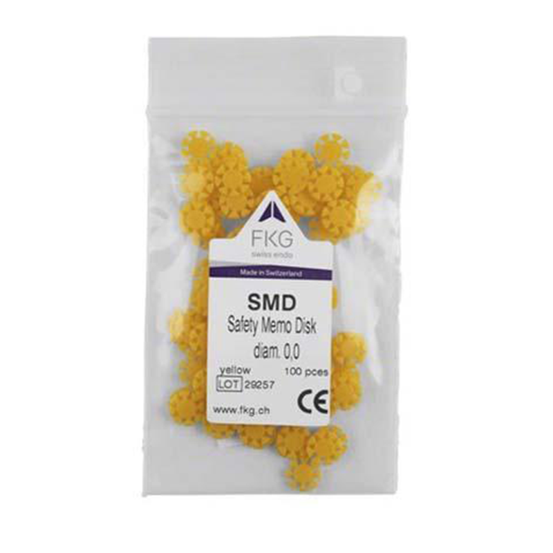 Диск памяти (счетчик) желтый 100шт/Safety MemoDisc/Stop-dispenser купить